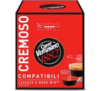 Caffè VERGNANO CREMOSO 128/256/512 Capsule Compatibili Lavazza A Modo Mio