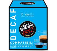 Caffè VERGNANO DEK Decaffeinato 128/256/512 Capsule Compatibili A Modo Mio
