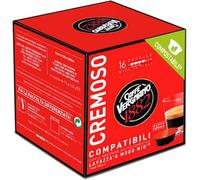 Caffè Vergnano Èspresso 1882 Miscela Cremoso - 256 Capsule Compostabili Compatibili con Macchine Lavazza A Modo Mio -DD-