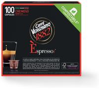 Caffè Vergnano Èspresso1882 - 100 Capsule Caffè Compatibili Nespresso E Composta