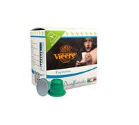 Caffè Vicerè Decaffeinato, Capsule Espresso Compatibili Nes, 100% Compostabili, Made in Italy