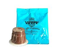 Caffè Vicerè Espresso Decaffeinato - 100 Capsule Compatibili con Macchine da Caffè a Marchio Nespresso® - Aroma Equilibrato - Tostatura Media*