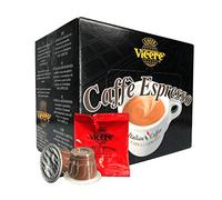 Caffè Vicerè Espresso Miscela Dolce - 100 Capsule Compatibili con Macchine da Caffè a Marchio Nespresso® - Gusto Morbido e Aromatico - Tostatura Media*