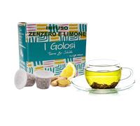 Caffè Vulcanus, 40 capsule con tisana ZENZERO & LIMONE, Capsule compatibili con Nespresso®*