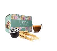 Caffè Vulcanus - 50 Capsule con Ginseng Amaro - compatibili con Nescafe Dolce Gusto