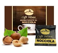Caffè Vulcanus - 50 cialde compostabili ESE44 - Caffè aromatizzato (Nocciola, Confezione da 50 cialde)