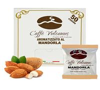 Caffè Vulcanus - 50 cialde di caffè aromatizzato alla mandorla - Cialde compostabili ESE44