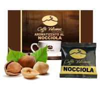Caffè Vulcanus - 50 cialde ESE 44 mm - Caffè aromatizzato alla nocciola