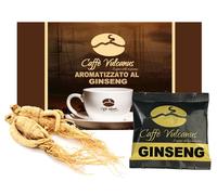 Caffè Vulcanus - 50 cialde ESE44 mm - Caffè aromatizzato al ginseng