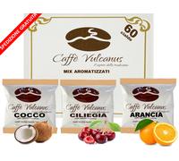 Caffè Vulcanus 60 cialde ESE 44 mm - Cocco, ciliegia e arancia