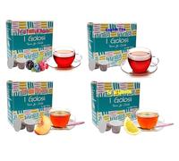 Caffè Vulcanus - 80 capsule di selezione di tè solubili - Compatibili con le Macchine ad uso domestico Nespresso®*
