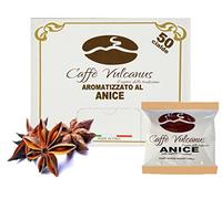 Caffè Vulcanus - Caffè aromatizzato all'anice - 50 cialde in carta filtro compostabili ESE44