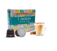 Caffè Vulcanus - Capsule compatibili con le macchine ad uso domestico Nespresso®* (40 capsule, Caramello)