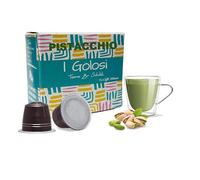 Caffè Vulcanus - Capsule compatibili con le macchine ad uso domestico Nespresso®* (80 capsule, Pistacchio)
