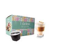 Caffè Vulcanus - Capsule compatibili con macchine Nescafe Dolce Gusto (50 capsule, Cortado)