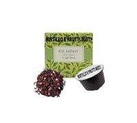 Caffè Vulcanus Gli Infusi Capsule Compatibili con Dolce Gusto, Tè e Tisane Naturali in Foglie, 50 Unità, Relax Digestiva Mirtillo (50 Capsule, Mirtillo e frutti mix)