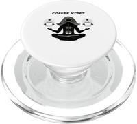 Caffè & Yoga,Namaste,Cafe Lovers,Lounge Vibes,Regali di caffè PopSockets PopGrip per MagSafe