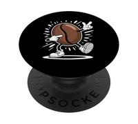 Caffeina Chicco di Caffè Comico Caffè PopSockets PopGrip Adesivo