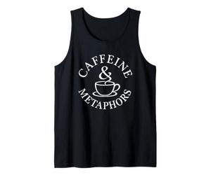 Caffeina Divertente e metafore Scrittore caffè Poetcore Poesia Canotta