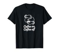 Caffeina Training 80s Film Parodia Divertente Rituale per Gli Amanti del caffè Maglietta
