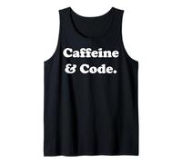 Caffeine & Code Passionate Developer Funny Saying Canotta