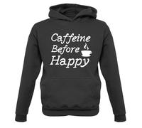 Caffeine Prima Happy - Bambini Felpa/Maglione - Caffè Tè Latte Bevanda Love Brew