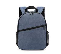 CAFFEN Borsa Reflex Zaino for fotocamera digitale multifunzionale Borsa for DSLR for impermeabile for esterni for fotocamere Obiettivo Treppiedi(Blue)