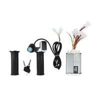 CaFfen Centralina Monopattino Elettrico 1×Kit impugnatura acceleratore controller spazzolato bicicletta 24V/36V/48V 250W/350W/500W/1000W Set di retrofit e-bike for scooter elettrico(48V1000W)