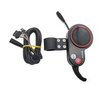 CaFfen Centralina Monopattino Elettrico Acceleratore a pollice con display for controller bici elettrica 36V 48V 60V 1200W 1500W 2000W(36V-60V display)