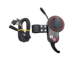CaFfen Centralina Monopattino Elettrico Acceleratore a pollice con display for controller bici elettrica 36V 48V 60V 1200W 1500W 2000W(36V-60V display)