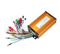 CaFfen Centralina Monopattino Elettrico Controller senza spazzole Scooter for biciclette elettriche 4 8V 60V 64V 72V 1000-1500W 26A-33A Dispensione del motore Oonda quadrata