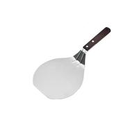 CaFfen Pala Per Pizza Pala for pizza in alluminio con manico in legno pieghevole, antiaderente, for forno, for dolci, for cuocere il pane fatto in casa(Round 2)