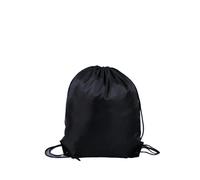 CaFfen Sacca Zaino portaoggetti elegante e resistente da 1 pezzo con coulisse in nylon Oxford borsa organizer a doppia spalla(Noir)