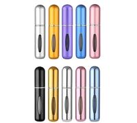 CaFfen Spruzzino Nebulizzatore 5/10 pezzi 5 ml vaporizzatore portatile for profumo, mini flacone spray for, dispenser for cosmetici, contenitore da viaggio(104-Kit10)