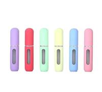 CaFfen Spruzzino Nebulizzatore 5/10 pezzi 5 ml vaporizzatore portatile for profumo, mini flacone spray for, dispenser for cosmetici, contenitore da viaggio(106-1-2-3-4-5-6)