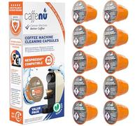 Caffenu | Capsule di Pulizia x10 | Detergente per Macchina Caffè Crisp | Capsule Pulitore | Accessori Barista | Abbinabile con Kit Disincrostante | Completa il tuo Kit Barista