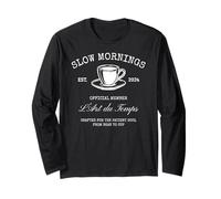 Caffetteria Slow Mornings Barista Maglia a Manica