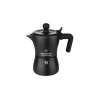 Caffettiera 3 tazze K - Line Design Luca Trazzi nero