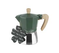 KASANOVA Caffettiera 3 tazze verde - con sottomoka Cooking Therapy verde