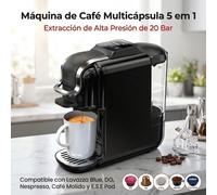 Caffettiera a capsule HiBREW H2C 20 Bar 1450W estrazione fredda e calda