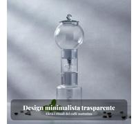 Caffettiera a Goccia Fredda Flusso Regolabile Caffettiera per Cold Brew per