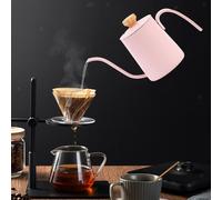 Caffettiera a goccia manuale Bollitore a collo di cigno da 350 ml per bar,