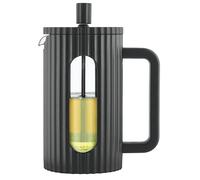 Caffettiera a pressa francese in vetro da 600 ml, nera, KLAUSBERG KB-7746
