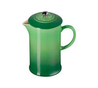Le Creuset Coffee Press in gres vetrificato con Pressa in Acciaio Inox, 1 L, Bamboo, 60706084080003