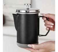 Caffettiera a spremitura francese, 1L, stantuffo per caffè, per campeggio,