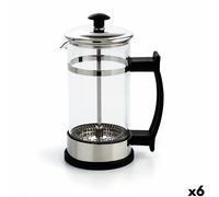 Caffettiera a Stantuffo Quid Serenia Trasparente Vetro Acciaio inossidabile 3