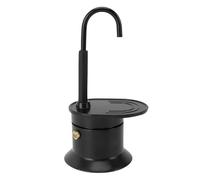 Caffettiera a Tubo Singolo Leggero, 1 Tazza di caffè da caffè da 50 Ml per la Birra Rapida a Casa (BLACK)