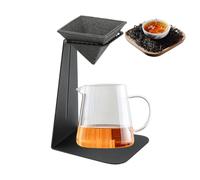 Caffettiera a Versamento Pour Over in Ceramica, Riutilizzabile, Non, a, Filtro In Ceramica Per Tè E Sakè, Adatto A Casa, Ufficio, Cucina, Tazze, Brocche, Sakè, Preparazione Manuale Del Caffè