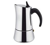 ILSA ELLY CAFFETTIERA ESPRESSO INDUZIONE ACCIAIO INOX 18 / 10 QUALITÀ GARANTITA - Misura: 4 Tazze