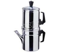 ILSA Caffettiera Cuccumella Napoletana in alluminio tazze 3